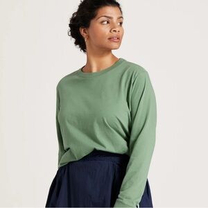 Allbirds Green Long Sleeve Tee